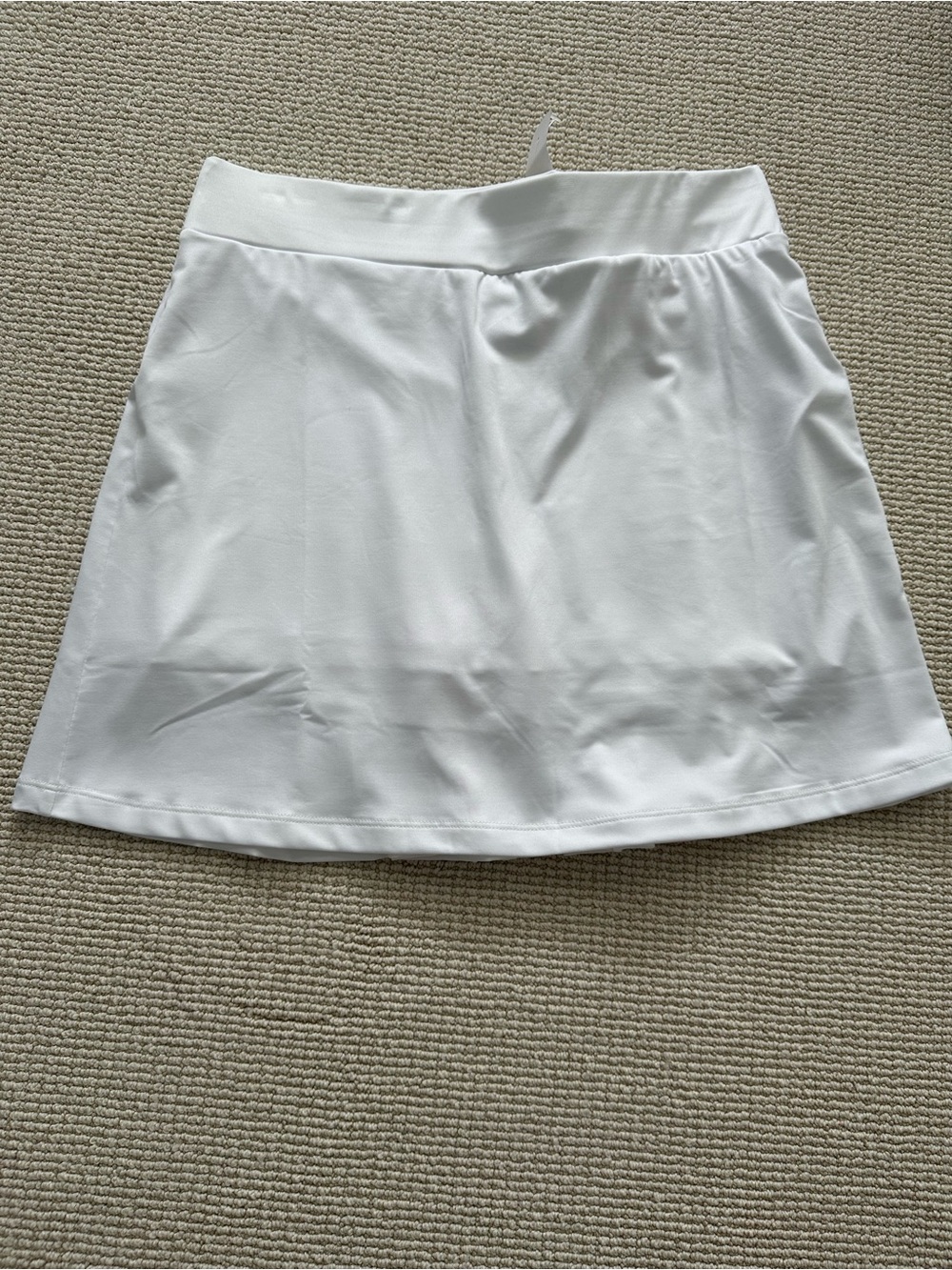 J.Crew Factory white tennis skort